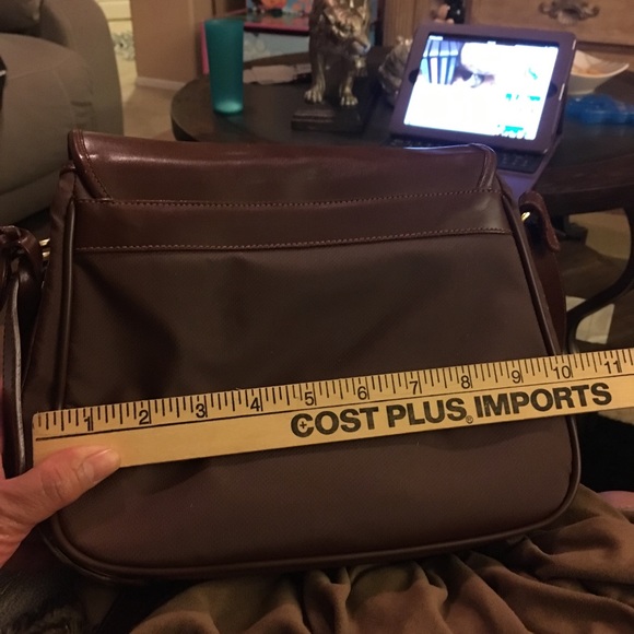 NWT Vintage Piero Guidi crossbody purse brown - Picture 7 of 8